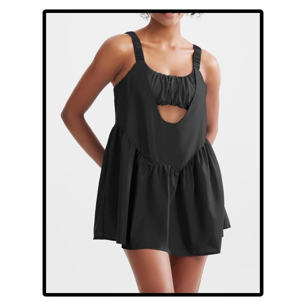 ♥️ AnotherChill Tennis Dress Built-in Bra - Picture 5 of 11